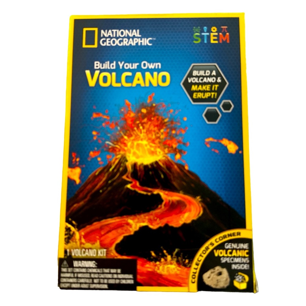 National Geographic build your own volcano